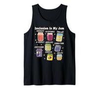 Inclusion is My Jam Special Education Teacher Autism Support Tank Top