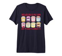 Inclusion is My Jam SPED Teacher Autism Awareness Premium T-Shirt
