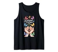 Inclusion is My Jam Teacher Language Special Education Tank Top