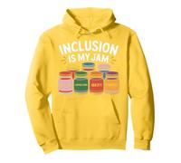 Inclusion Is My Jam Tshirt Special Education Teacher Autism Pullover Hoodie