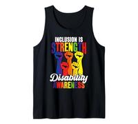 Inclusion is Strength Disability Awareness Tank Top
