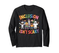 Inclusion Isn’t Scary Cute Halloween Kindness Long Sleeve T-Shirt