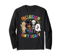 Inclusion Isn’t Scary Cute Halloween Kindness Long Sleeve T-Shirt