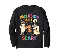 Inclusion Isn’t Scary Cute Halloween Kindness Long Sleeve T-Shirt