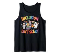 Inclusion Isn’t Scary Cute Halloween Kindness Tank Top