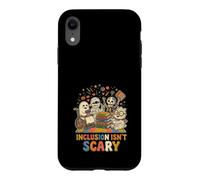 Inclusion Isnt Scary Halloween Teacher Monster Ghost Autism Case for iPhone XR