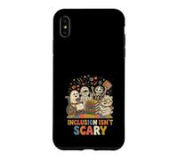 Inclusion Isnt Scary Halloween Teacher Monster Ghost Autism Case for iPhone XS Max