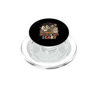 Inclusion Isnt Scary Halloween Teacher Monster Ghost Autism PopSockets PopGrip for MagSafe