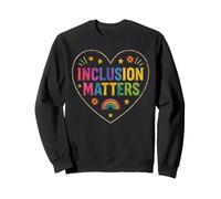 Inclusion Matters Special Education Hope Diversity Teacher Sweatshirt