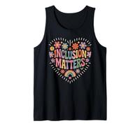 Inclusion Matters Special Education Hope Diversity Teacher Tank Top
