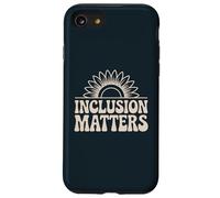 Inclusion Matters Sunflower Equality Message Case for iPhone SE (2020) / 7/8