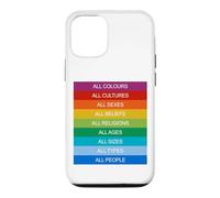 Inclusion Modern Society Cultural Diversity Love Rainbow Case for iPhone 12/12 Pro