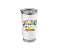 Inclusion Starts Here Special Education Teacher Inclusive Stainless Steel Insulated Tumbler