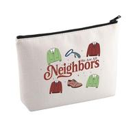 Inclusive Kindness Makeup Bag Inclusivity Diversity Love Thy Neighbor Gift Neighborhood Gift We Are All Neighbors Toiletry Bag (Neighbors)
