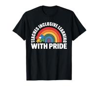 Inclusive Learning Pride Teacher Austism Spectrum LGBTQ+ T-Shirt
