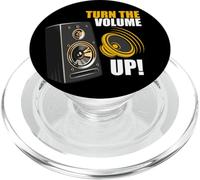 Inclusive Party Sounds Speaker Speech Fun Turn The Volume Up PopSockets PopGrip for MagSafe