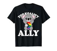 Inclusive Pride Flag Kids Ally Shirt Koala Top Koality Ally T-Shirt