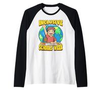 Inclusive Schools W ecember Celebrate Comprehensiveness Raglan Baseball Tee