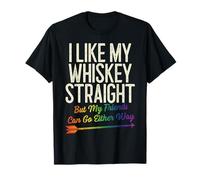 Inclusive Whiskey Wit - Rainbow Queer Lesbian Gay CSD LGBTQ+ T-Shirt