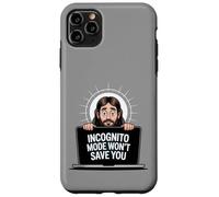 Incognito Mode Won't Save You Funny Jesus Christian Merch Case for iPhone 11 Pro Max
