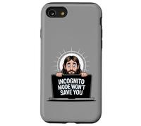 Incognito Mode Won't Save You Funny Jesus Christian Merch Case for iPhone SE (2020) / 7 / 8