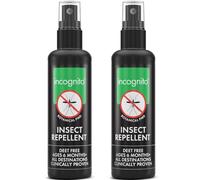 Incognito Mosquito Repellent Spray Natural DEET Free 2 x 100ml