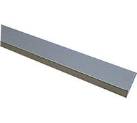 Incolore Anodised Aluminium Unequal L-Shaped Angle Profile, (L)1M (W)25mm (D)15mm (T)1.5mm