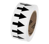 INCOM Manufacturing: Directional Flow Arrow Pipe Marking Tape, 2" x 108', White/Black