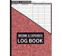 Income and Expense Log Book: Daily Income & Expense Tracker Book for Small Business and Personal Finance | Simple Cash Book Accounts Bookkeeping Journal for Sole Trader | Large Floral Cover Design