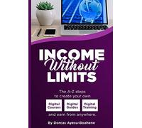 INCOME WITHOUT LIMITS: The A-Z Steps To Create Your Own Digital Courses, Guides, Training
