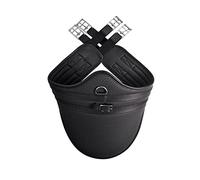 InComfort HyCOMFORT Waffle Horse Stud Girth (24in) (Black)