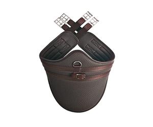 InComfort HyCOMFORT Waffle Horse Stud Girth (26in) (Brown)
