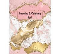Incoming And Outgoing Book: Simple Income & Expenditure Ledger. Incoming and outgoing log book for self employed | Suitable for Home or businesses . Size A4 __ 120 Page