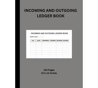 Incoming and Outgoing Ledger Book: Basic Income & Expenditure