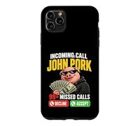 Incoming Call Missed Calls Funny Phone Meme Design Brainrot Case for iPhone 11 Pro Max