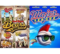 Incompetent players Comedy Sports Baseball DVD Major League Wild Thing + Bad News Bears DVD Pack Breaking Training Go to Japan 5 All Star Movies