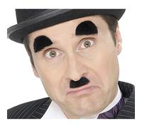 Inconnu Smiffy's Adult Charlie Chaplin Kit - Black - One Size