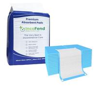 Incontinence Bed Pads Disposable Sheets Medium Large Extra XL Absorbent For Men Adults Women 60x45 60x90 160x80 With Adhesive Sticky Pads Mattress Protectors Underpad Mats Waterproof (100pc 60x45cm)