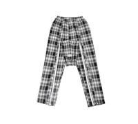 Incontinence Care Trousers Patient Care Pants Easy Wear Off Patient Care Clothes for Patient Fracture Postoperative Rehabilitation(Male C,M)
