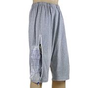 Incontinence Catheter Trousers Care Underwear Patient Care Shorts, Unisex(Grey,XXL)