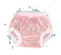 Incontinence Leak Resistant Pull-on Pads,Washable,Reusable Adult Diaper,Underwear Pants,1 Pack (Size : M)