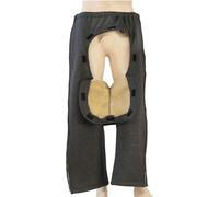 Incontinence Pants for Elderly, Winter Thermal Patient Care Trousers with Zip for Disabled & Dialysis(Medium)