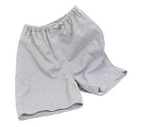 Incontinence Pants for Men Women, Waterproof Absorbent Bedwetting Underwear, Breathable Cotton Incontinence Underwear, Knee-Length Washable Adult Diapers, XL