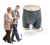 Incontinence Pants, Male Urine Collection System,Wearable Urinal for Men, 500Ml Urine Collection Bag,Reusable Male Incontinence Devices, xternal Urinary Catheter for Male(S)