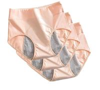 Incontinence Pants Women, Urinary Incontinence Panties, Washable Reusable Washable Urinary Incontinence Panties Women's Menstrual Underwear Incontinence Care with Front Absorption Area