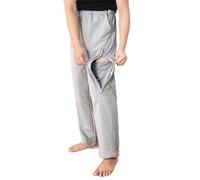 Incontinence Trousers Catheter Trousers, Patients Care Trousers for Women and Men with Hidden Pockets, Patient Pants Patient Care Clothes for Dialysis and Bedridden Patients