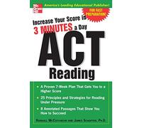 Increase Your Score In 3 Minutes A Day: ACT Reading (TEST PREP)