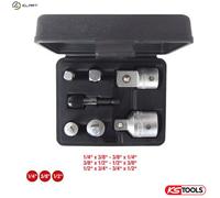 KS Tools Adaptor Set 917.0707 – 1/4, 3/8, 1/2, 3/4 inch + Reducing Adaptors – 7 pcs
