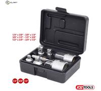 KS Tools 917.0707 1/4-inch Plus 3/8-inch Plus 1/2-inch Plus 3/4-inch Adaptor and Reducing Adaptor Set