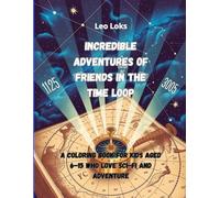 Incredible Adventures of Friends in the Time Loop: A coloring book for kids aged 6-15 who love sci-fi and adventure
